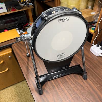 Roland KD-120 Mesh Head V-Drum Kick Bass Trigger Pad w/Tama Power Glide Pedal image 11