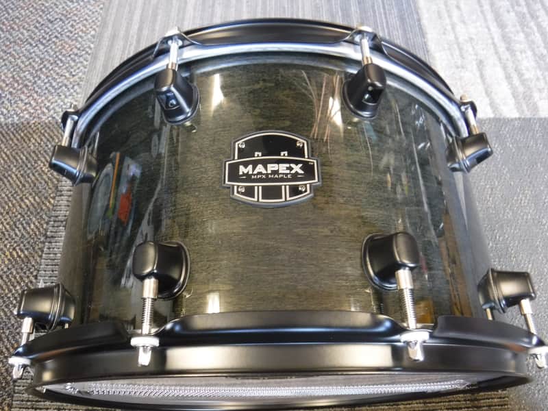 Mapex MPX Maple 14x8" Snare Transparent Black-Excellent! image 1