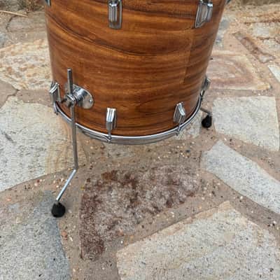 Vintage Rogers KOA 18x16 Script Badge Power Tone Floor Tom Drum image 10