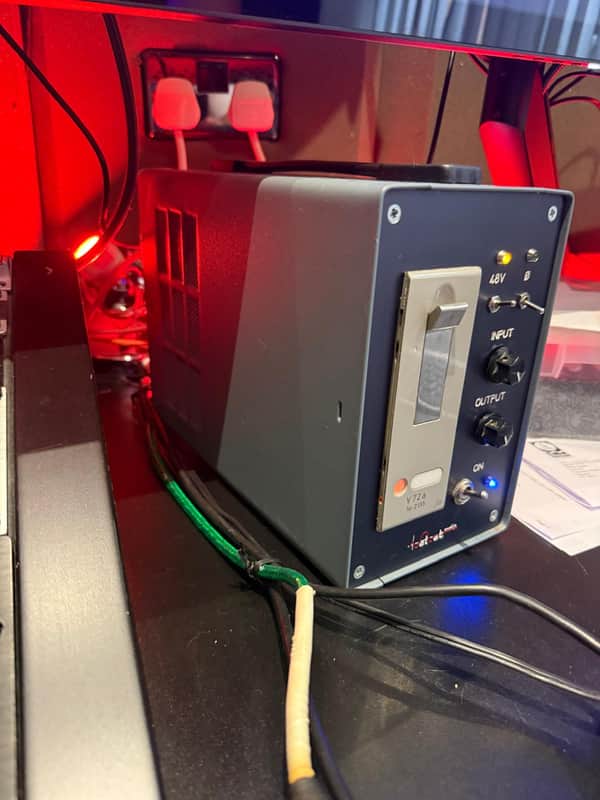 Telefunken/Siemens V72 Tube Preamp image 1