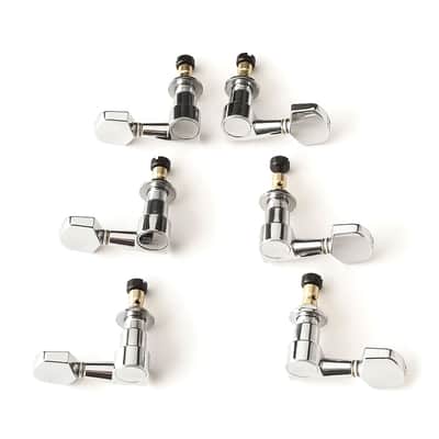 PRS CE & S2 Low Mass Locking Tuners 3 x 3 Pin Mount (Chrome) image 2