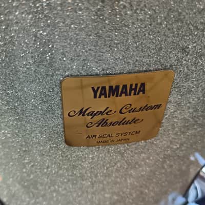 Yamaha Maple Custom Absolute Tom 13x11 Silver Sparkle image 10