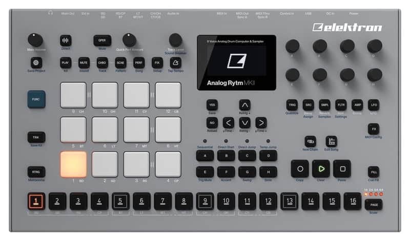 Elektron Analog Rytm MKII EXDEMO image 1