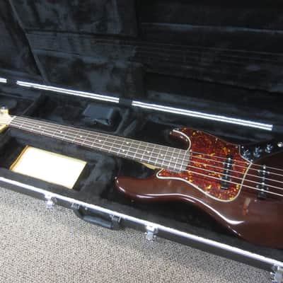 Moollon J Classic 5 String Bass Trans Red image 7