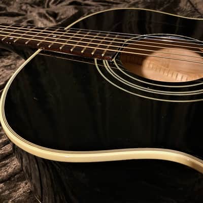 Guild JF30 Black Maple Jumbo Archback Westerly Built 1996 Guild Acoustic Electric w/ Original Case image 9