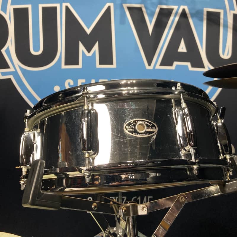 1975-1979 Slingerland 5.5 14″ No. 190 TDR Model, 5 Ply, 8-Lug…