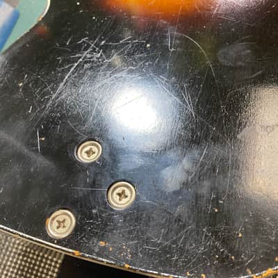 Early 1960's Old Kraftsman Prairie Ramblers Cowboy Guitar image 11