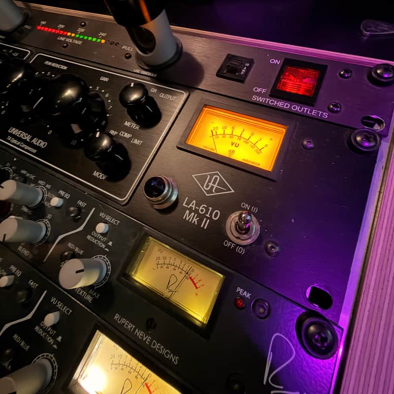 Universal Audio LA-610 MkII Tube Channel Strip 2008 - Present - Black image 1