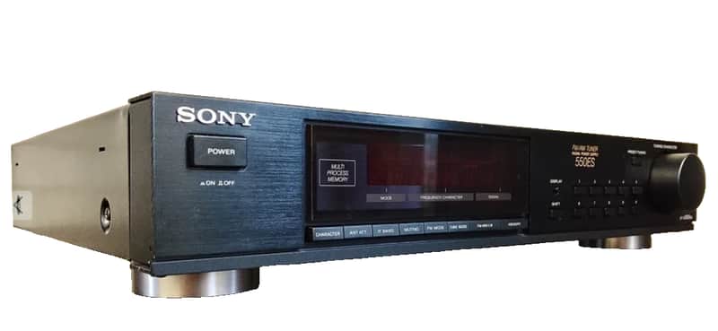 SONY ST-S 550 ES Rare Vintage Stereo Tuner Japan Serviced Warranty 1991 image 1