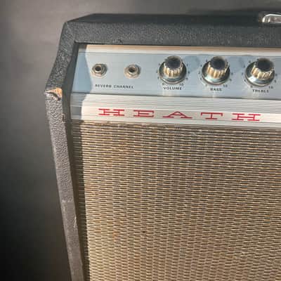 Vintage 1960s Heath TA-16 Solid State Guitar Amplifier JUST Serviced image 2