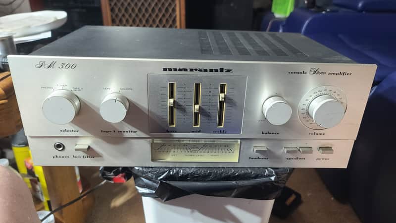 PROFESSIONALLY RESTORED MARANTZ PM300 AMPLIFIER image 1