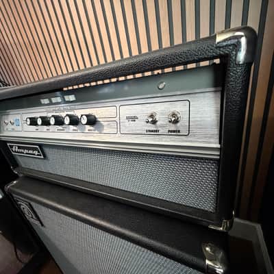 Ampeg V-4B 100-Watt Tube Bass Amp Head Reissue 2013 - Present - Black image 4