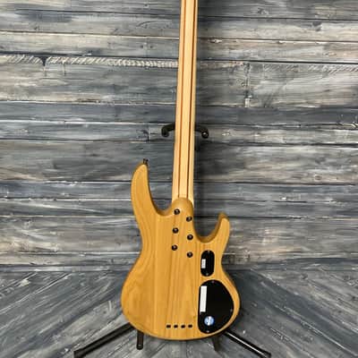 ESP/LTD Left Handed B-204SM Spalted Maple 4-String Electric Bass image 5