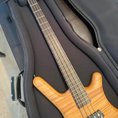 Warwick MasterBuilt Corvette $$ 4-String Bass Flamed Maple image 4