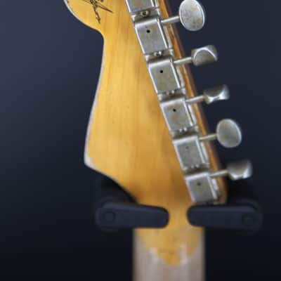 Fender Custom Shop 1963 Stratocaster® Super Heavy Relic® - Super Faded Aged 3-Color Sunburst Sparkle image 11