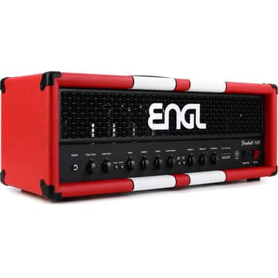 ENGL 40th Anniversary Fireball 100 Head/E412XXL Half Stack - Limited Edition "Racing Stripe" Colorway - Only 40 Made! image 6