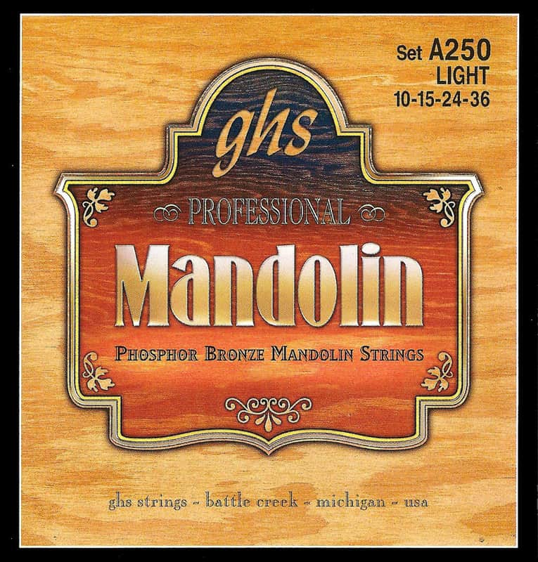 GHS Phosphor Bronze Mandolin Strings 10-36 image 1