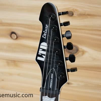 ESP LTD Phoenix-1000 QM - See Thru Black Sunburst image 12