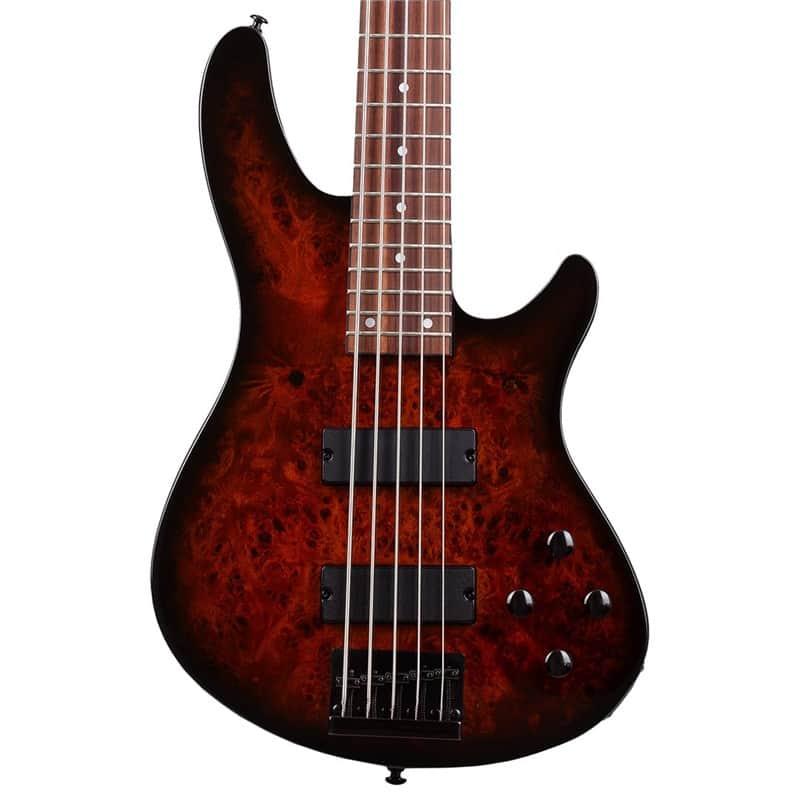 Schecter C-5 Standard Series Tobacco Burl image 1