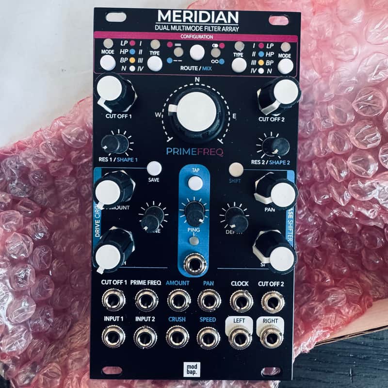 Modbap Modular Meridian Dual Multimode Filter Array Eurorack Module image 1