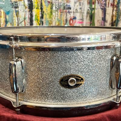 Slingerland Deluxe Student Model 6-lug snare 1966 - Silver sparkle image 1