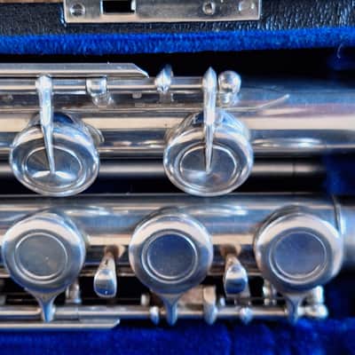 Flute Dirk Kuiper Mid 70s - Sterling silver image 2