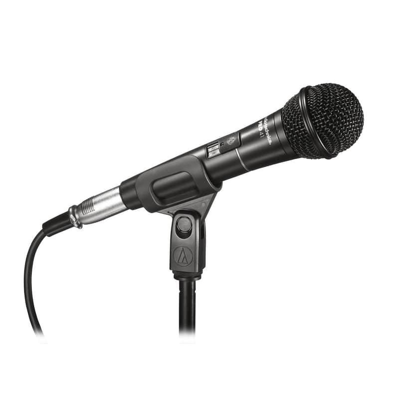 Audio-Technica PRO41 Cardioid Dynamic Handheld Vocal Microphone image 1