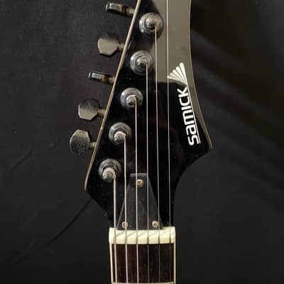 Samick Superstrat made in Korea Superstrat blue Hss image 7