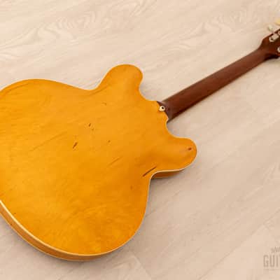 1958 Gibson ES-335 TDN Vintage Semi-Hollow Blonde Thin Top w/ PAFs, Case image 15