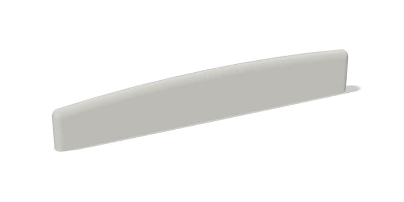 Center Line Non-Compensated Saddle - 71.5 mm Length - 3.3 mm Thickness - Fits Some Post-2000 Gibson® Guitars image 1
