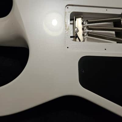 Jackson USA Custom Shop Snow Blind Soloist 2007 Snow White Pearl w/ Hardshell Case image 24