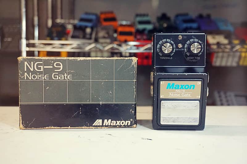 Maxon NG-9 Noise Gate w/Box | Vintage 1980s Made in Japan image 1