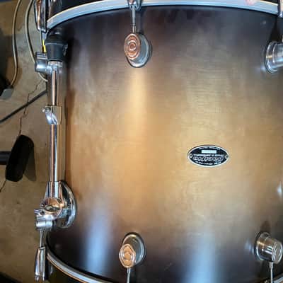 PDP by DW FS Birch 18x22 Bass Drum  SATIN CHARCOAL BURST image 7