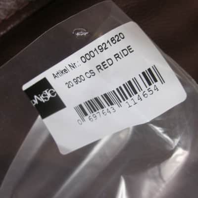 Paiste Color Sound 900 20" Ride Cymbal Red 1921620 image 3