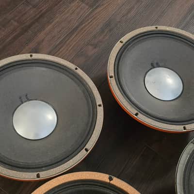 Vintage Van Halen Speaker Set – (2) 1970s JBL D120F & (2) 1970s Celestion G12H 30W T1281 Blackbacks Bild 9