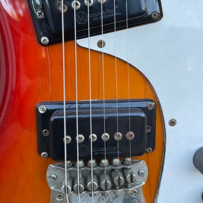 Mosrite Mk I 1971 - Sunburst Made in USA image 7