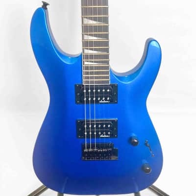 Jackson JS Series JS22 DKA Dinky Archtop with Amaranth Fretboard - Metallic Blue image 2