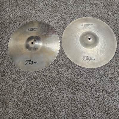 Zildjian 13" A Series Mastersound Hi-Hat Cymbals (Pair) 2013 - Present - Traditional image 1