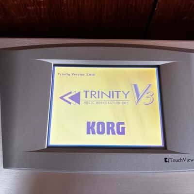 Korg TRINITY V3 MUSIC WORKSTATION 61 key Z1 MOSS w/ case image 4
