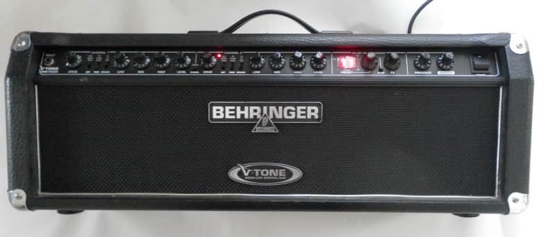 Behringer Behringer V-Tone GMX 1200H 2x60W Guitar Amp Head0 1999 Black image 1
