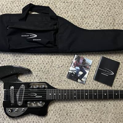 Traveler Speedster Hot Rod V2 Electric Travel Guitar 2010s - Black image 1