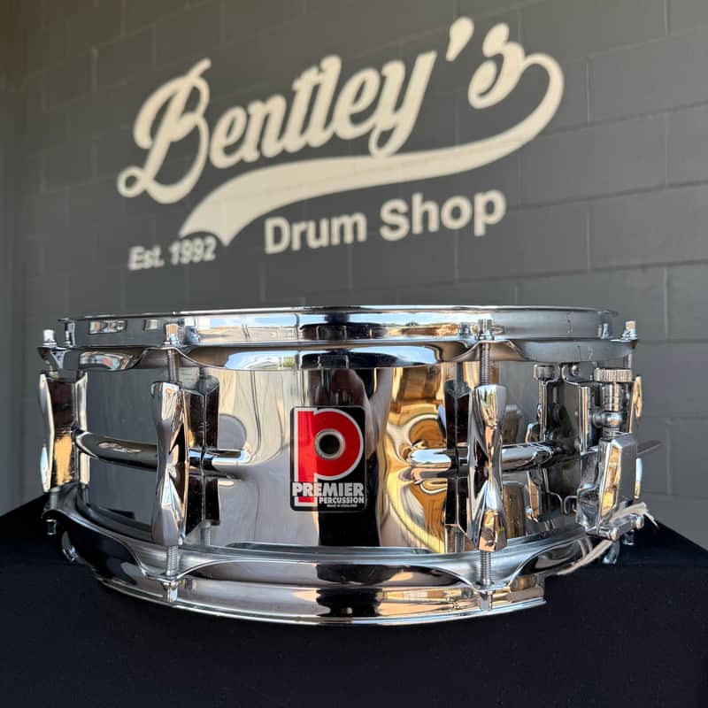 Premier 5x14" Chrome Snare Drum (Rm4) image 1