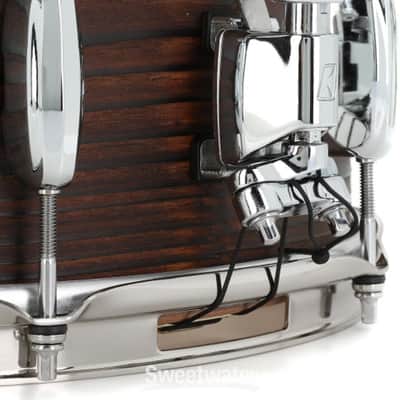 Tama TLJC146 STAR Reserve Solid Japanese Cedar 14 x 6-inch Snare Drum - Burnt Oiled Cedar (TLJC146BOCd2) image 3