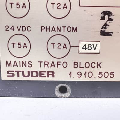 Studer alimentatore A900 1.910.505 image 3