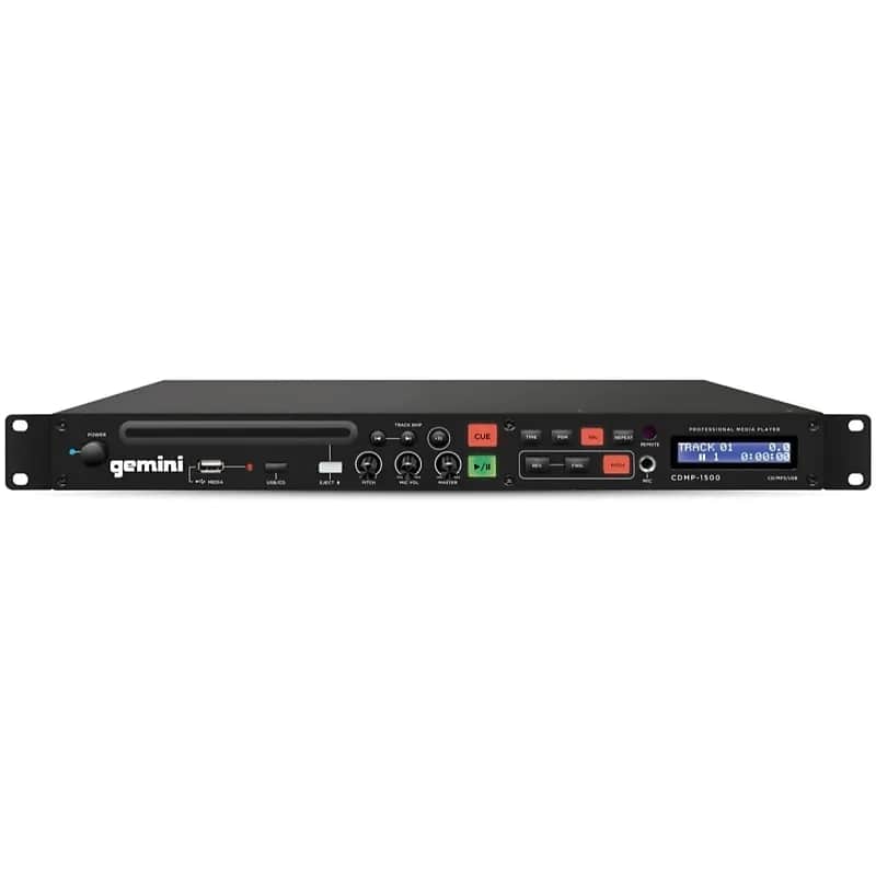Gemini CDMP-1500 1U Rackmount CD/MP3/USB Player image 1