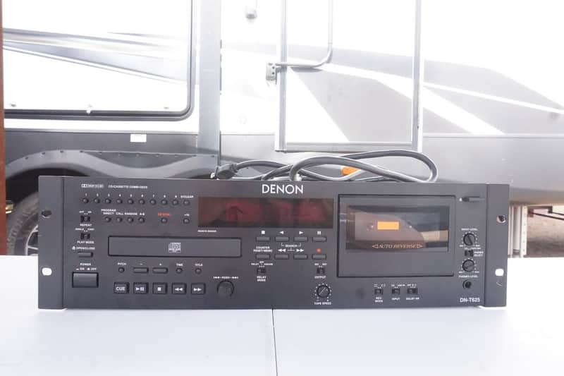 Denon DN-T625 Professional CD/Cassette Combo Player w/ Rack Mount | For Parts
