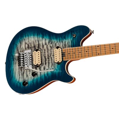 EVH Wolfgang Special QM Baked Maple Indigo Burst - Electric Guitar image 4