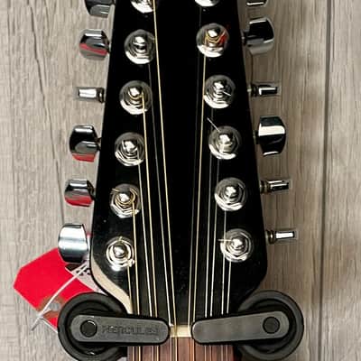 Used 1999 Ovation Balladeer 6751 12-String Acoutic Electric Black w/case TSS1612 image 4