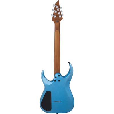 Jackson Pro Plus Series Signature Misha Mansoor Juggernaut HT6 Blue Sparkle - Electric Guitar image 2