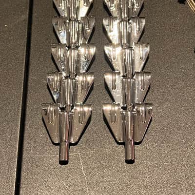 Vintage Rogers Bass Drum Claws (14) Chrome image 1